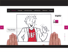 Tablet Screenshot of foto-koepfer.de